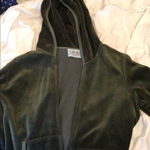 Juicy Couture Velour Track Jacket